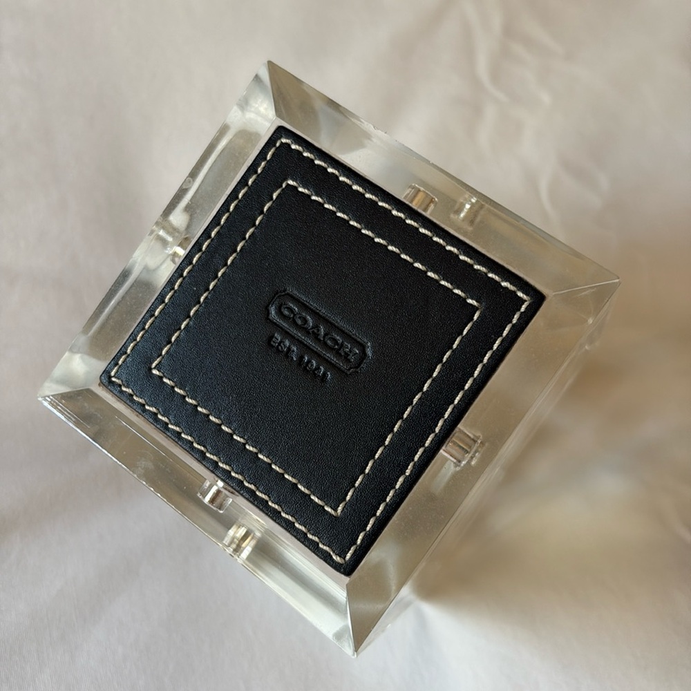 COACH Acrylic Photo Cube